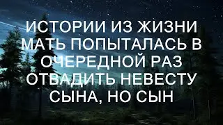 Истории из жизни  Мать попыталась в очередной раз отвадить невесту сына, но сын