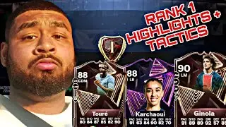 How I Got Rank 1 In Fut Champs!!! Ea Fc 24 Highlights & Custom Tactics