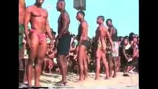 black men swimwear contest