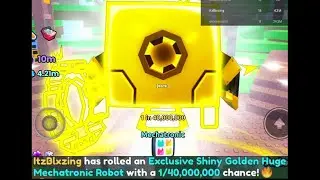 GETTING A SHINY GOLDEN HUGE FROM RNG EVENT ON PET SIM 99!!