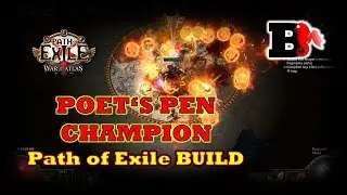 [3.5] Poet's Pen Champion Build * Path of Exile Build