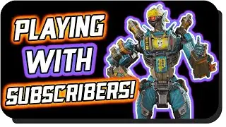 Playing with my Subscribers in Apex Legends - (Controller Gameplay)