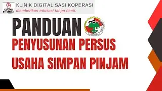 Panduan Penyusunan PERSUS Usaha Simpan Pinjam (USP)