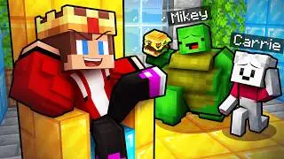 Strong JJ Became The King Of Fat Friends in Minecraft...
