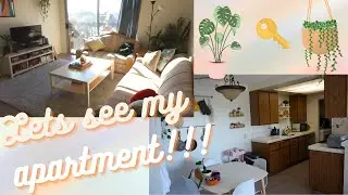 My Tiny Apartment Tour! *2022* Boho & Colorful