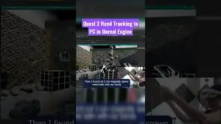Quest 2 Hand Tracking Data to Unreal Engine, with MetaXR Plugin 😎