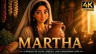 The Story of Martha | Stunning Animated Bible Story of Faith and Devotion ⭐