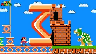 When Everything Mario Touches Turns into a Trampoline?