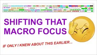 VBA Macros - Updating Focus Shifting | Fixing Bugs Is A Chore (With IDE Code Editing!)