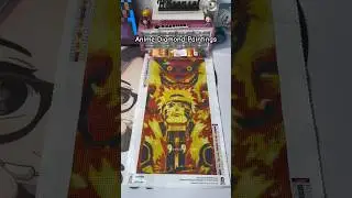 Anime Diamond Mosaic #diamondartgift #painting #art #diamondpainting #asmr #anime #artsandcrafts