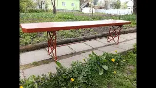 Лавочка, скамья своими руками