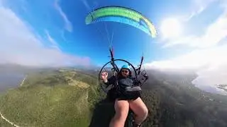Exploring the Knysna Forest and Farm Lands on my Paramotor