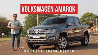 VOLKSWAGEN AMAROK HIGHLINE 2017 Sells less HILUX S10 RANGER L200 - 5 Negative and Positive Points