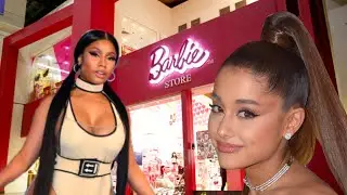 Celebrities at Barbie Store