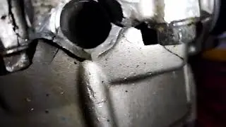 Honda cb 600 hornet Картер ушел в сцепление
