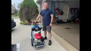 Honda Homelite Pressure Washer Annual Service - Oil, Spark Plug, and Air Filter Change