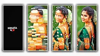 💚Hinata enaku nee than venum status video editing alight motion ||alight motion video editing tamil