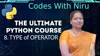 Types of Operator in Python.