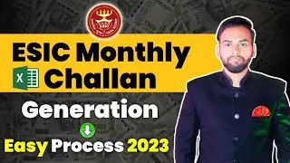 ESIC Challan Generation 2023 🚀 | Esic challan kaise banaye | How to Generate ESIC Challan Online