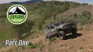 Exploring backcountry trails in a Jeep XJ