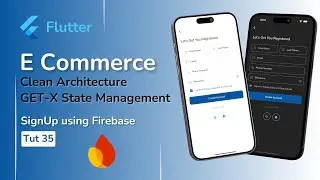 Signup Using Firebase Authentication | Shopping App Backend | Flutter | Tut 35 | Hindi/Urdu