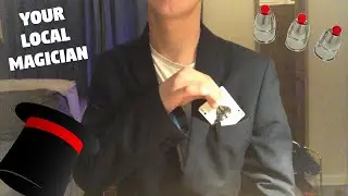 [ASMR] Your Local MAGICIAN (Card Tricks, Magic!)