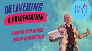 How to use props when presenting