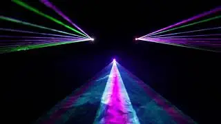 A pretty laser show for you. Sonique “It feels so good”