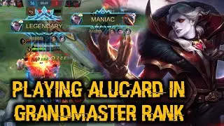 PLAYING ALUCARD IN GRANDMASTER RANK 😆 || MLBB || WANG GAMING