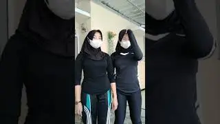 Jilbab Hitam Training 