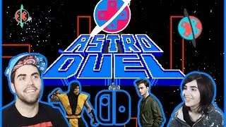 ASTRO DUEL DELUXE! NINTENDO SWITCH MULTIPLAYER GAMEPLAY | NEXT GEN ASTEROIDS