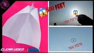 How to make kite /How to make stick less kite on/HYPER PLASMA STUDIO