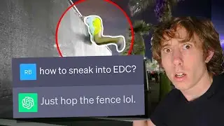 Asking ChatGPT how to sneak into a music festival