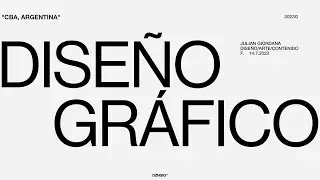 MI RECORRIDO como DISEÑADOR GRÁFICO/ charla PRESENCIAL - MENDIOLAZA, CBA / @DznGio