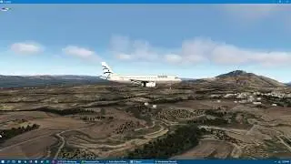 KOS LGKO RNAV (GNSS) Approach RWY 14 - Flight Factor A320 - X Plane 11.41