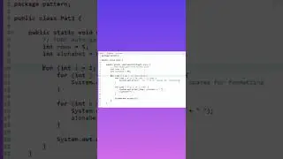 pattern3 programming 