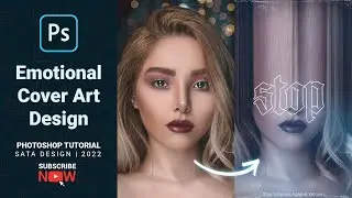 How to Create Emotional Cover Art Design | Photoshop Tutorials