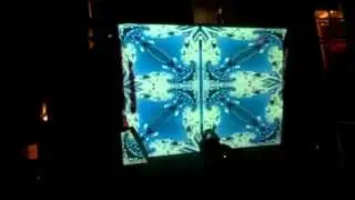 Visuals at Evil Unicorn party, West Oakland 6/1/13