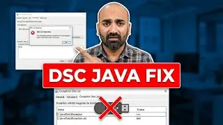 Java Settings for Digital Signature | Fix DSC Not Showing in eProcurement & e-Tendering (2025
