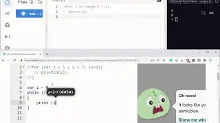 10CC403 - Python Vs JavaScript Part 4 - Crash Course - Loops