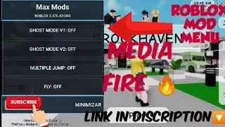 ROBLOX MOD MENU 2021! MEDIA FIRE🔥(MAY)NEW VERSION! NOT CLICKBAIT!