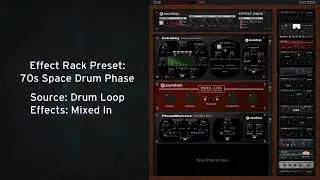 Soundtoys: 70s Space Drum Phase Preset for Effect Rack