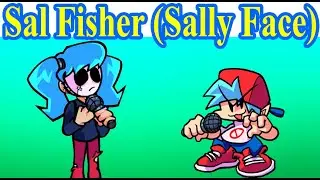 Friday Night Funkin' vs Sal Fisher (Sally Face) REACTION