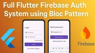 Flutter Firebase Auth with BLoC | 🔐 | Complete Auth System (Login, Signup, Logout)