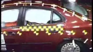 SAAB 9-3 (2.) crash test I.