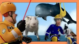MINDEN ÁLLAT VESZÉLYBEN VAN! Ki menti meg őket? | Sam tűzoltó rajzfilm | 1 óra