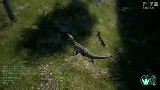 Two Sub Rexs get murk'ed by  Utah 90% adult The ISLE
