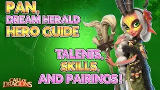 [Hero Guide] Pan Hero Guide! Secret OP Support? Skills, Talents & Pairings!! - 