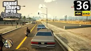 GTA San Andreas Definitive Edition Gameplay Walkthrough Part 36 - PC 4K 60FPS No Commentary