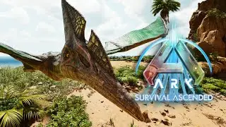 I tamed my first flyer in Ark: Survival Ascended! [E2]